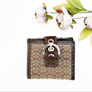Vintage Coach Wallet SEE MATCHING BAG  LISTED